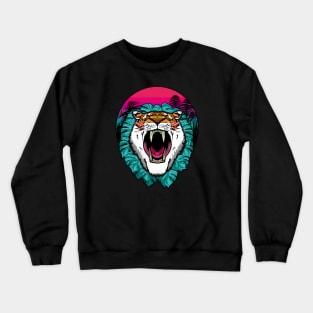 Tiger Face Crewneck Sweatshirt